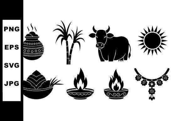 Indian Harvest Festival Icons
