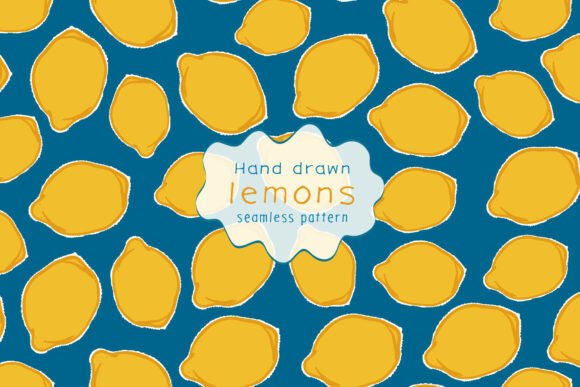 Lemon Pattern: A Whimsical Embroidery Choice