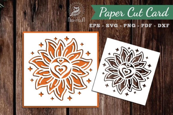 Sunshine Papercut Card SVG 4 Review