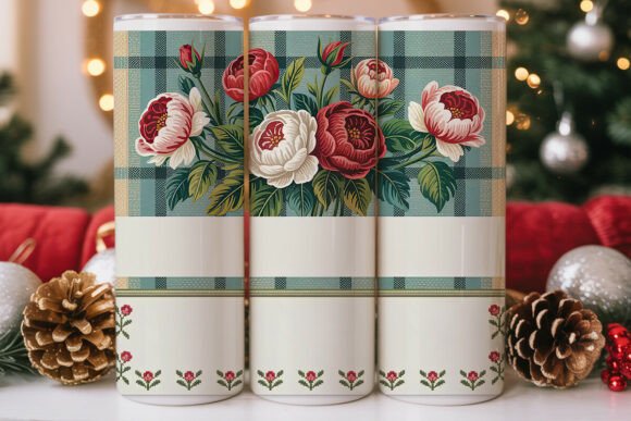 Vintage Floral Tapestry 20oz Tumbler